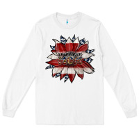 White american mom Long Sleeve Tee - JahusDesignShop