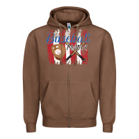 Chestnut Baseball mom Zipper Hoodie - Bettercallsaul