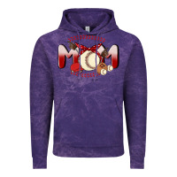 Cloud Purple baseball mom Vintage Hoodie - MaliasSmallBusiness
