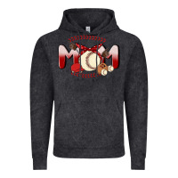 Vintage Black baseball mom Vintage Hoodie - MaliasSmallBusiness