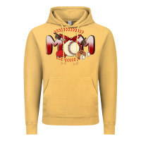 Vintage Mustard baseball mom Vintage Hoodie - MaliasSmallBusiness