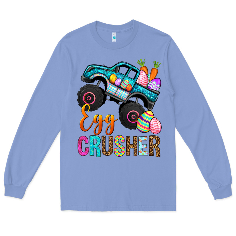Egg Crusher Png Sublimation Design Download, Happy Long Sleeve Tee by NancyCooperArtShop | Teevron