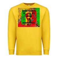 Lemon juneteenth is my independence day Premium Sweatshirt - CowGirlArtShop