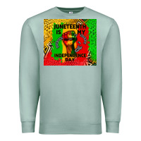 Seafoam juneteenth is my independence day Premium Sweatshirt - CowGirlArtShop