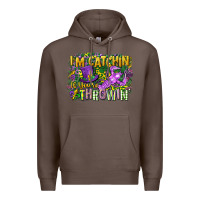 Coffee im catchin if youre throwin Premium Hoodie - CowGirlArtShop