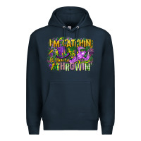 Navy im catchin if youre throwin Premium Hoodie - CowGirlArtShop