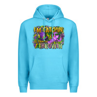 Ocean Blue im catchin if youre throwin Premium Hoodie - CowGirlArtShop
