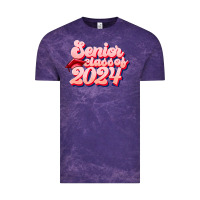 Cloud Purple senior class of 2024 Vintage Tee - JahusDesignShop