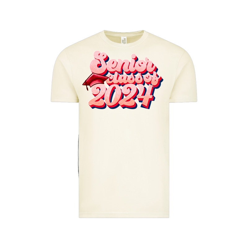Senior Class Of 2024 Vintage Tee by JahusDesignShop | Teevron