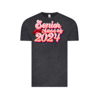 Vintage Black senior class of 2024 Vintage Tee - JahusDesignShop