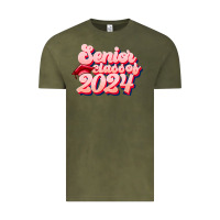 Vintage Olive senior class of 2024 Vintage Tee - JahusDesignShop