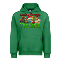 Emerald Santa's Favorite Teacher Urban Hoodie - FaDigitalArtStudio