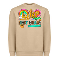 Mushroom hello first grade Heavyweight Sweatshirt - NancyCooperArtShop