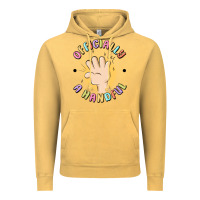 Vintage Mustard officially a handful Vintage Hoodie - MaliasSmallBusiness