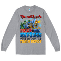 Thr North Pole Polar Express Admit One Round Trip Long Sleeve Tee | Teevron