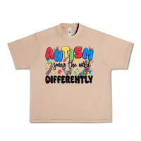 Burro autism seeing the world differently Urban Heavy Tee - MaliasSmallBusiness