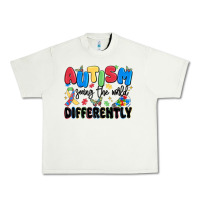 Pistachio autism seeing the world differently Urban Heavy Tee - MaliasSmallBusiness