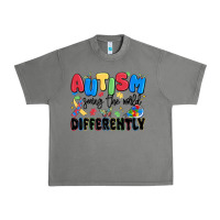 Tornado autism seeing the world differently Urban Heavy Tee - MaliasSmallBusiness
