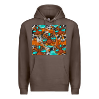Coffee turkey Premium Hoodie - JahusDesignShop