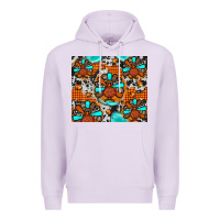 Lilac turkey Premium Hoodie - JahusDesignShop