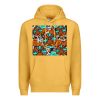 Mustard turkey Premium Hoodie - JahusDesignShop