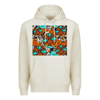 Oatmeal Heather turkey Premium Hoodie - JahusDesignShop