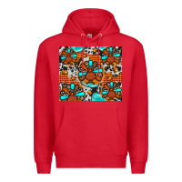 Red turkey Premium Hoodie - JahusDesignShop