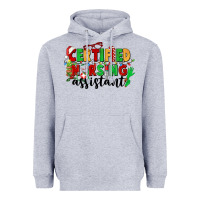 Heather Grey certified nursing assistant Heavyweight Hoodie - CowGirlArtShop