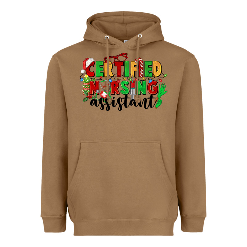 Certified Nursing Assistant Heavyweight Hoodie by CowGirlArtShop | Teevron
