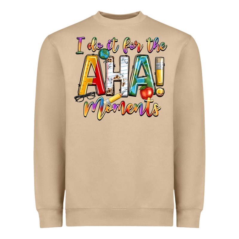 I Do It For The Aha Moments Heavyweight Sweatshirt by NancyCooperArtShop | Teevron