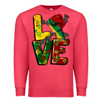 Cardinal love juneteenth Premium Sweatshirt - CowGirlArtShop