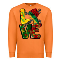 Carrot love juneteenth Premium Sweatshirt - CowGirlArtShop
