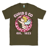 Army Green cupid co Classic Tee - MaliasSmallBusiness