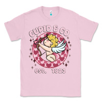 Bubblegum Pink cupid co Classic Tee - MaliasSmallBusiness