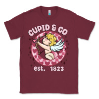 Burgundy cupid co Classic Tee - MaliasSmallBusiness