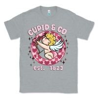 Heather Grey cupid co Classic Tee - MaliasSmallBusiness