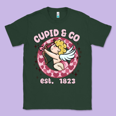 Cupid Co Classic Tee Designed By Maliassmallbusiness
