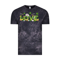 Cloud Black st patricks love nurse Vintage Tee - MaliasSmallBusiness