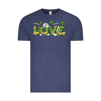 Vintage Denim st patricks love nurse Vintage Tee - MaliasSmallBusiness
