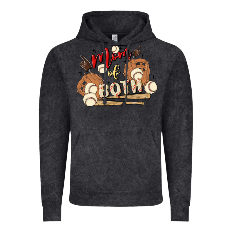 Mama Of Both Vintage Hoodie by MaliasSmallBusiness | Teevron