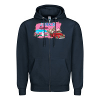 Navy Queen Junker Zipper Hoodie - Bettercallsaul