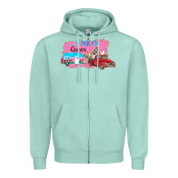 Seafoam Queen Junker Zipper Hoodie - Bettercallsaul