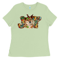 Matcha shiba inu christmas joy Ladies Tee - RanaPortraitStore