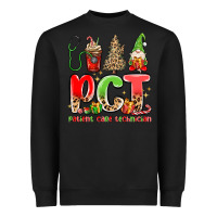 Black pct patient care technician christmas Heavyweight Sweatshirt - MaliasSmallBusiness