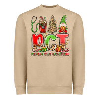 Mushroom pct patient care technician christmas Heavyweight Sweatshirt - MaliasSmallBusiness