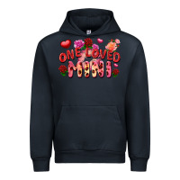 Navy one loved mini Urban Hoodie - FaDigitalArtStudio