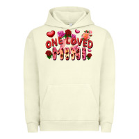 Pigment Pistachio one loved mini Urban Hoodie - FaDigitalArtStudio
