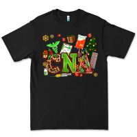 Black cna christmas Premium Tee - AdoDesignShop