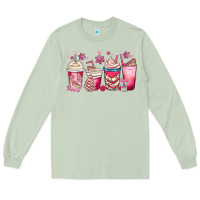 Matcha christmas debbie cake white coffee cups Long Sleeve Tee - MaliasSmallBusiness