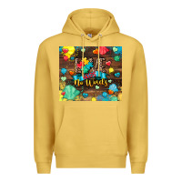 Antique Gold love needs no words Premium Hoodie - CowGirlArtShop
